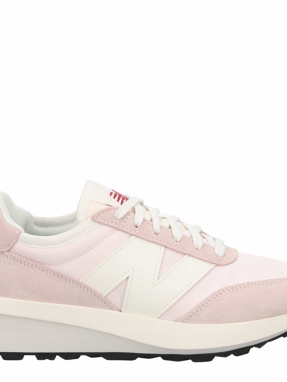 New Balance Pink and White Women's Retro Runner Sneaker